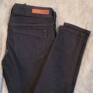 Express Stella low rise denim leggings
